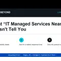 What “IT Managed Services Near Me” Search Results Don’t Tell You