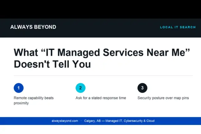 it managed services near me